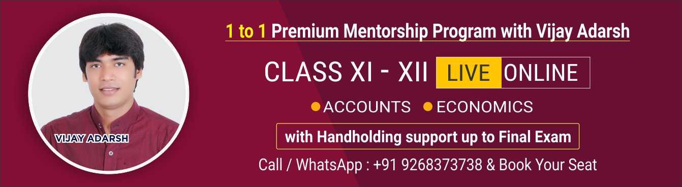 1 to 1 Premium Mentorship Program with Vijay Adarsh