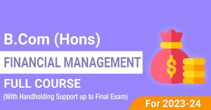Financial Management (2024-25)