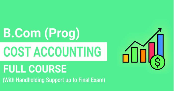 Cost Accounting (2024-25)
